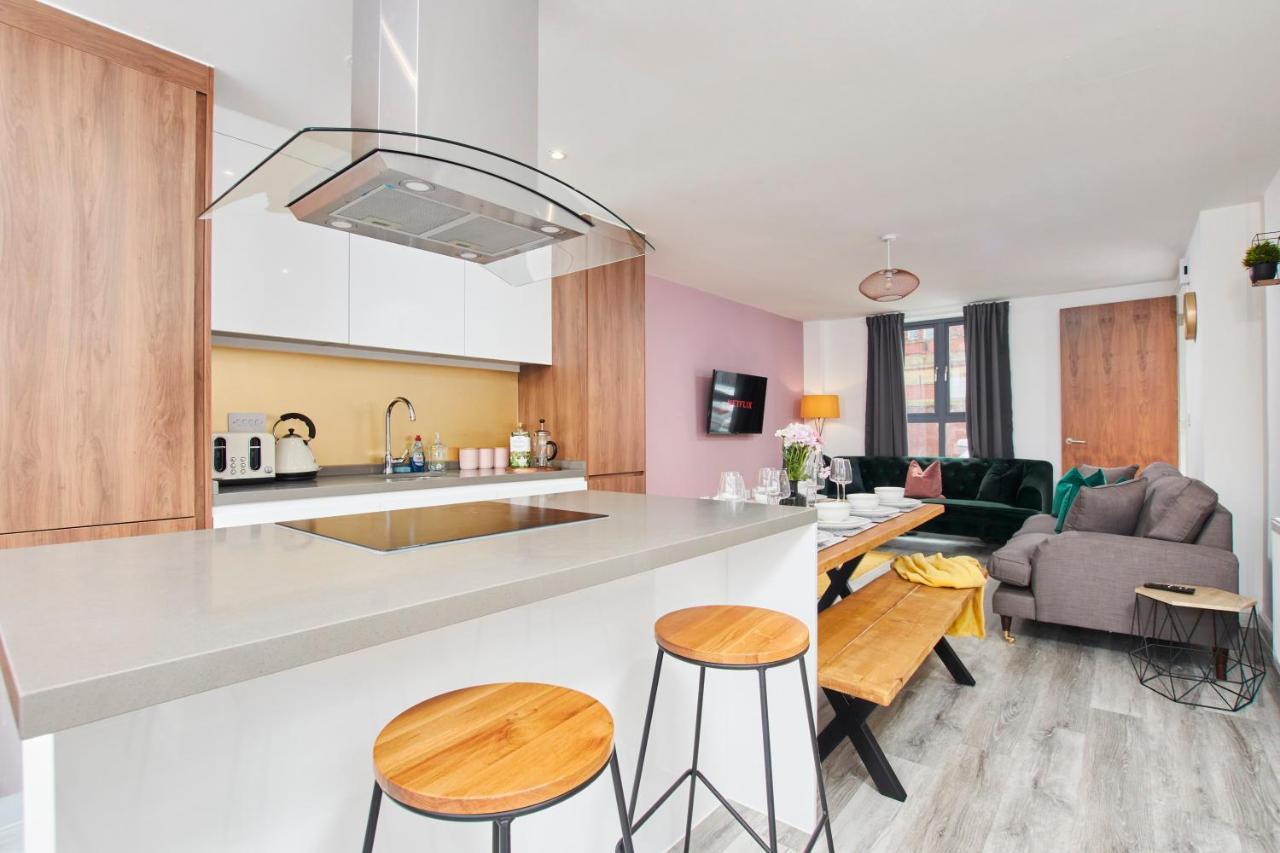 Вилла Beaut 5 Bed House W Parking Манчестер Экстерьер фото